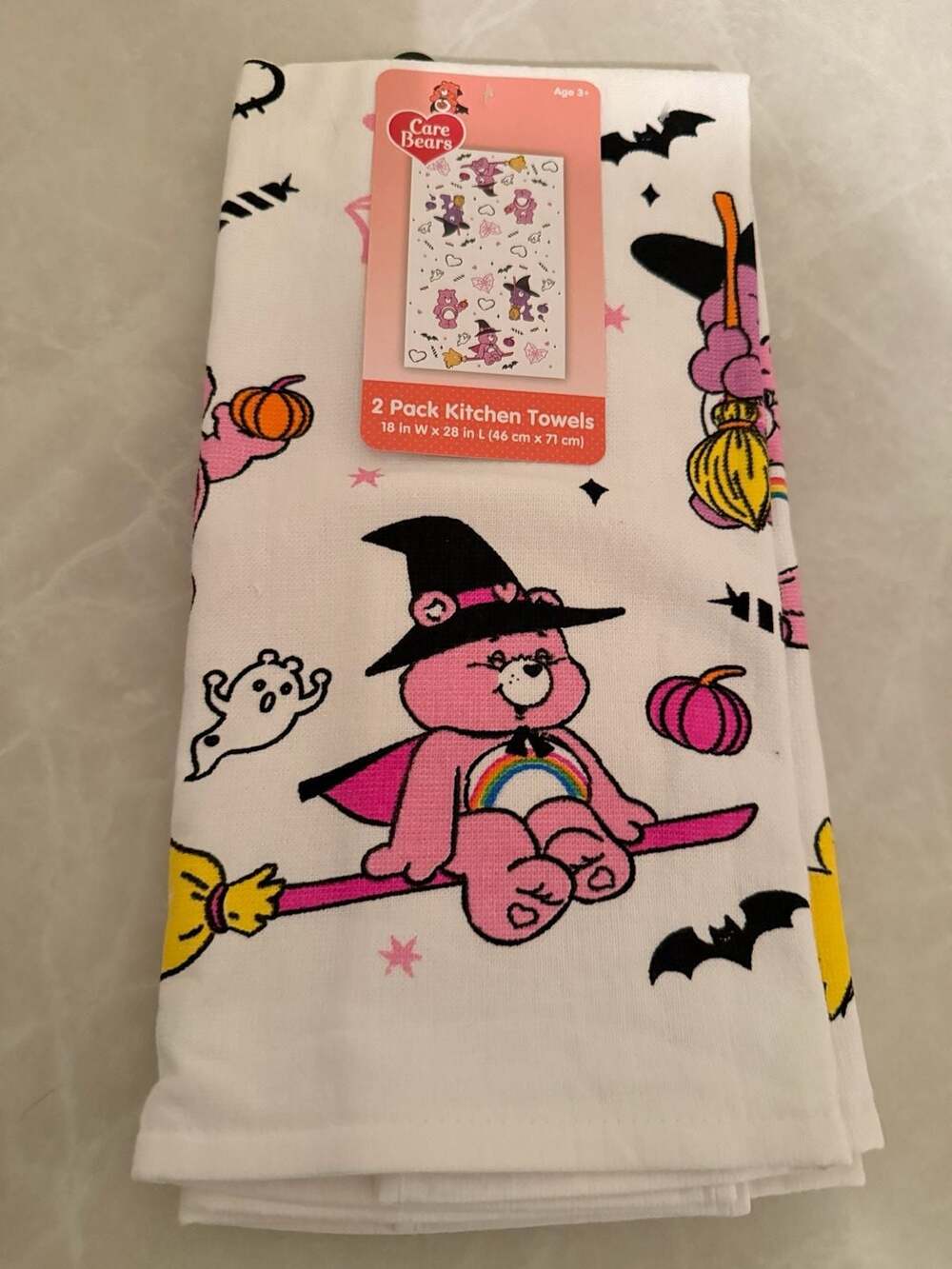 Care Bears Halloween Witch 2 Pack Kitchen Towels